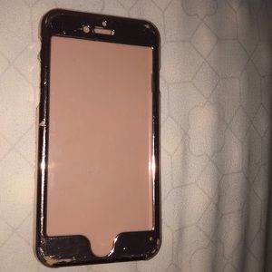 mirror rose gold case